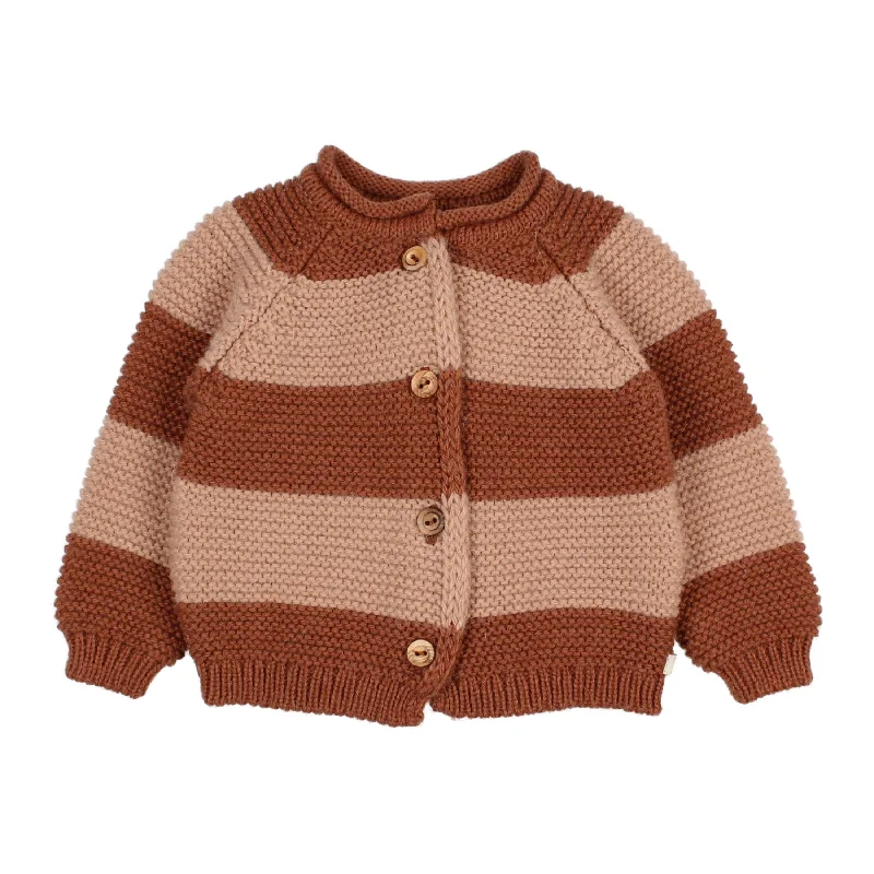 Buho Bands Cardigan Cocoa Business