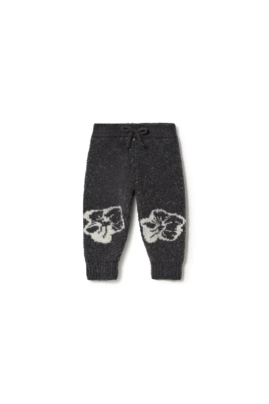 FLOWER TRICOT LEGGINGS-Flower tricot B Classic Men's Pin