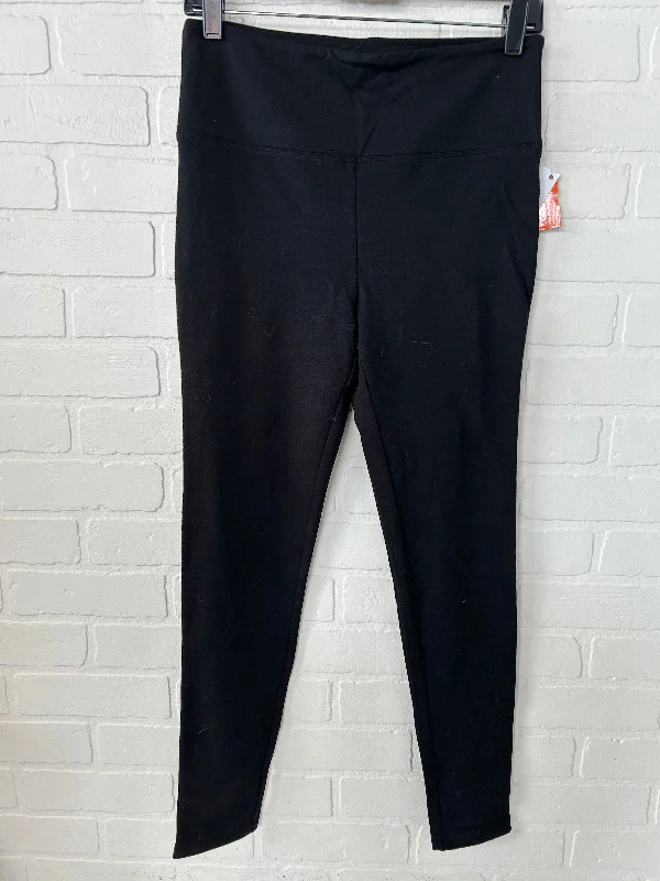 Pants Leggings By  Max & Mia In Black, Size: 8 Unique Men's Upcycled