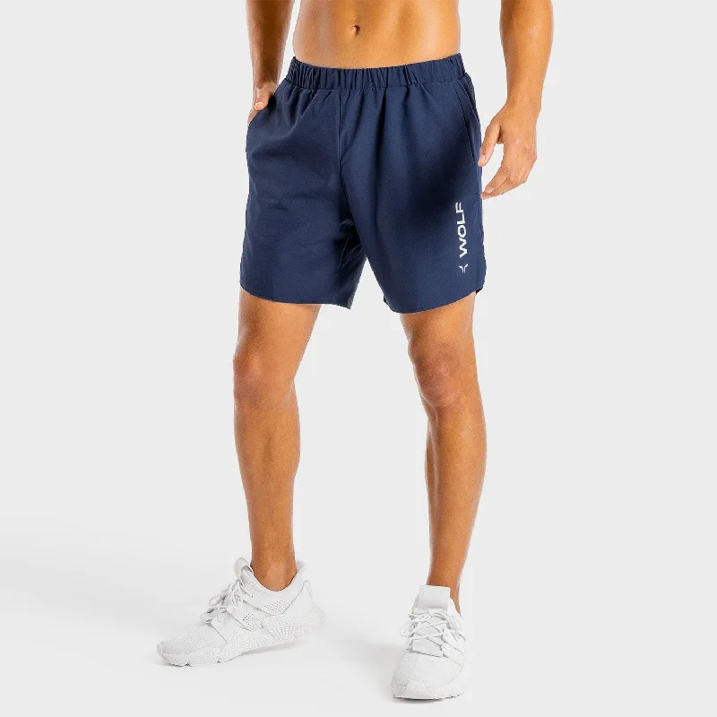 Primal Shorts - Navy British Gentleman Style