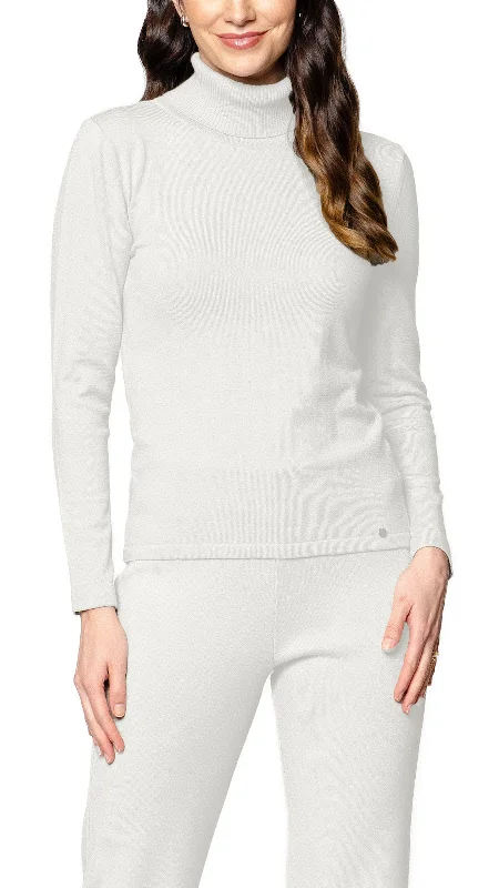 Paris Classic Turtleneck, Winter White Sleek Men's Contemporary 