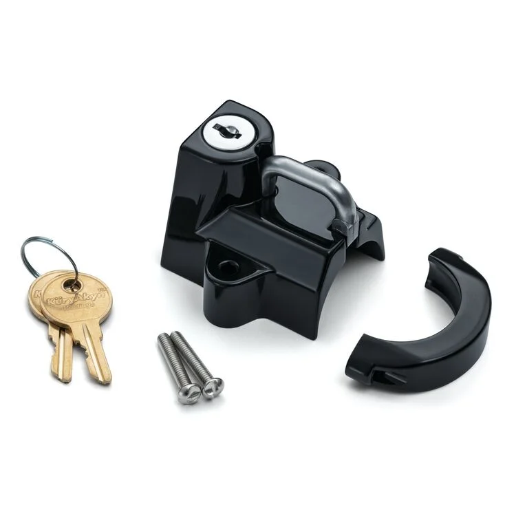 Helmet Lock Black Gym