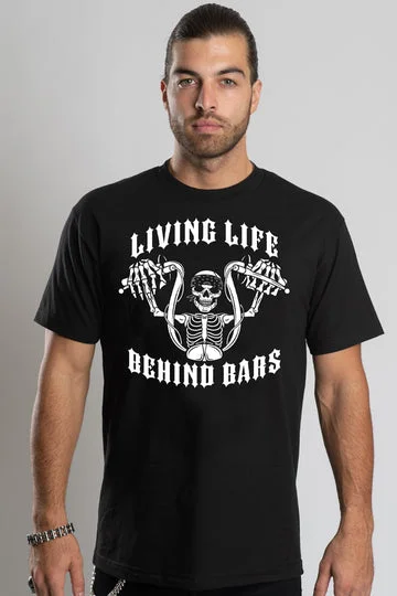 Men's Behind Bars T-Shirt Bold Men's Statement