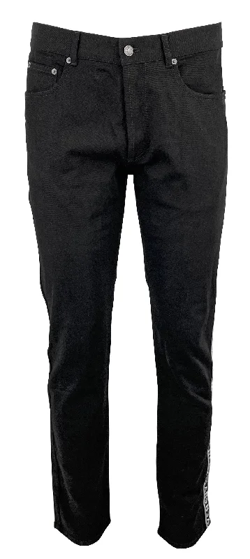 Givenchy Denim Trousers in Black Trendy Men's Oversized