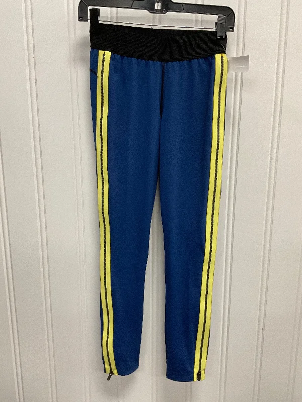 Pants Leggings By Athleta In Blue & Yellow, Size:S Elegant Men's Cashmere