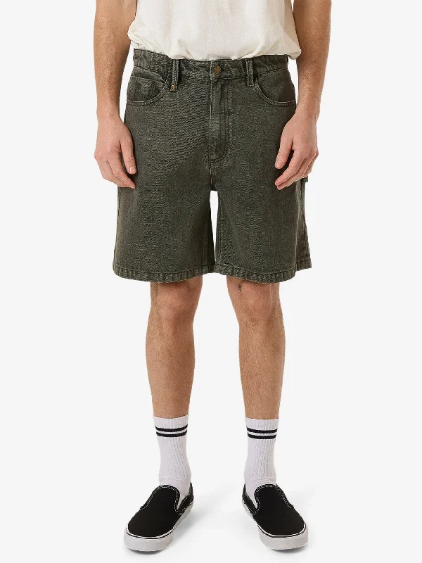 Slacker Denim Short - Light Canteen Street