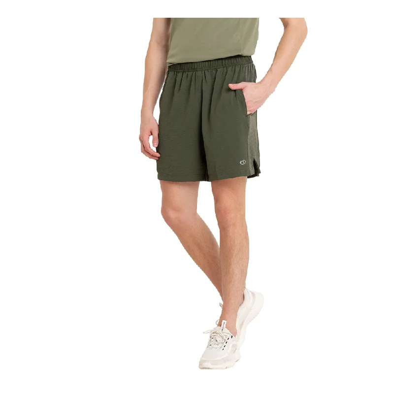 Equipe Men's TECH-DRY Athletic Shorts Army Green/Olive Business