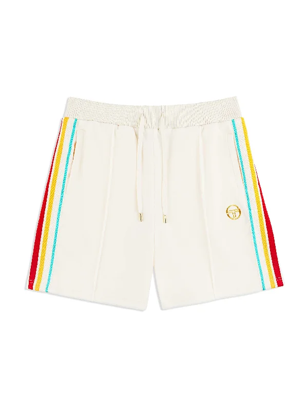 Slice Short- Gardenia/ Gold Polished Men's Satin