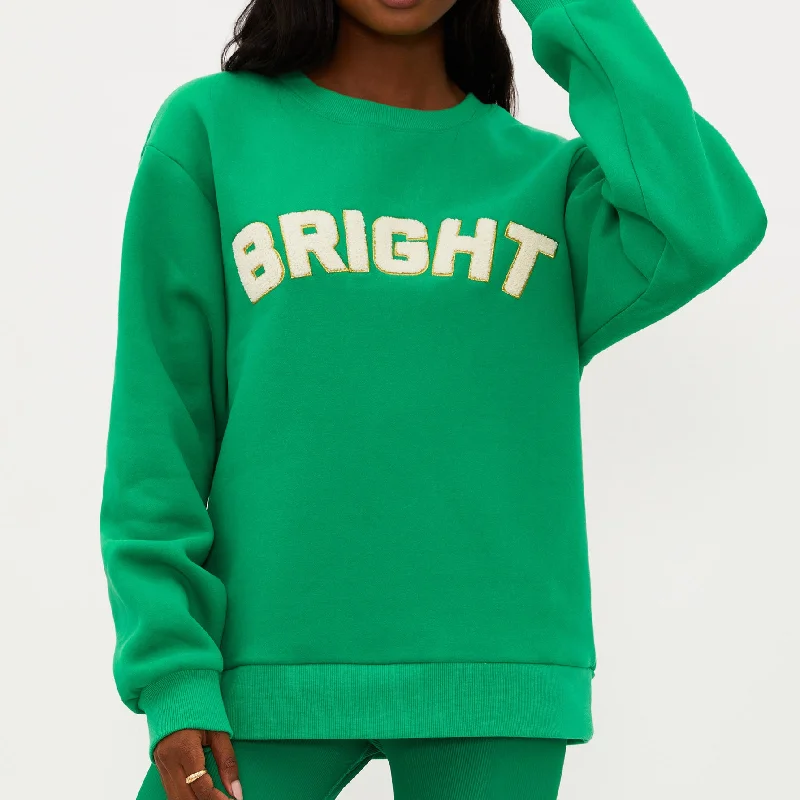 Dawn Sweatshirt - Be Bright - Green Stylish Men's Tropical 