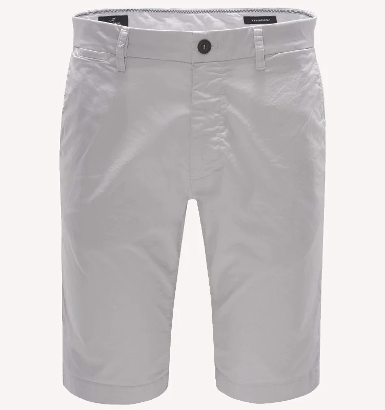 Mason's London Chino Bermuda Shorts in Light Grey Traditional Men's Country