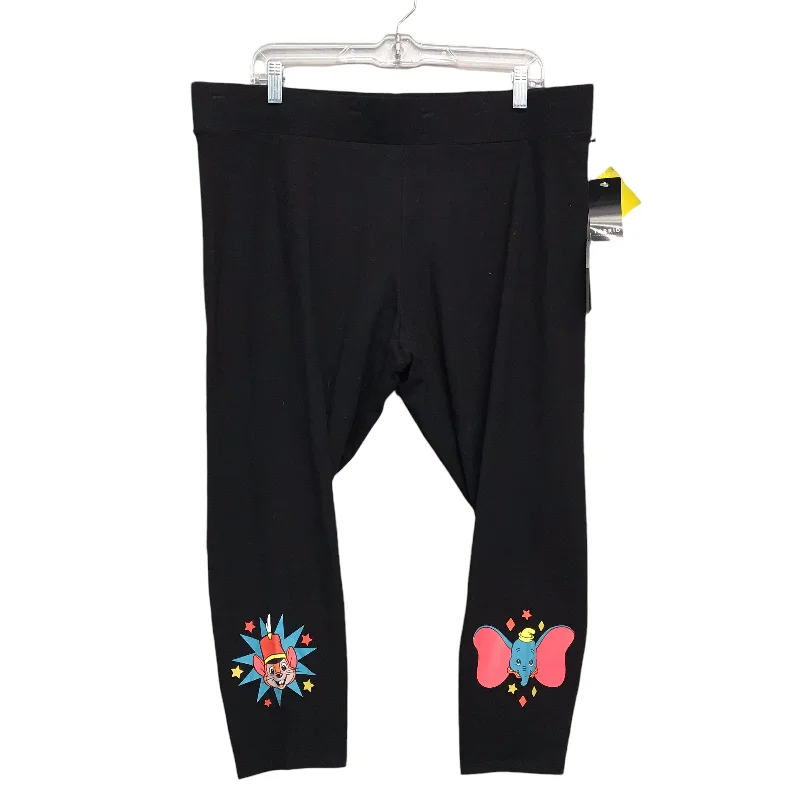 Pants Leggings By Disney Store In Black, Size:3X Sporty Men's Tennis