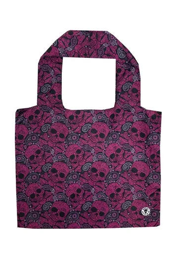 Recycle Bags Skull Pasiley Trendy Men's Scandinavian