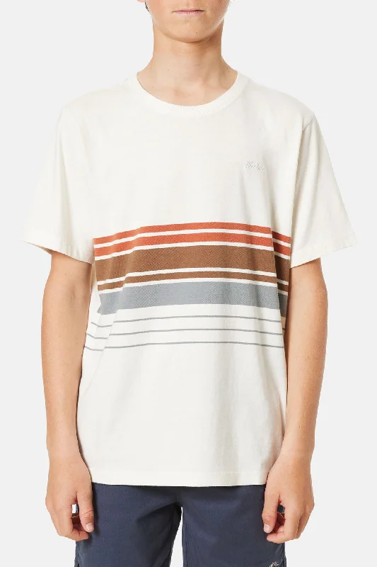 BOYS LINDEN STRIPE TEE Beach