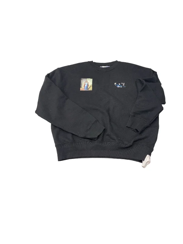 Sweatshirt Crewneck By OFF WHITE   Size: S Cozy Men's Sherpa