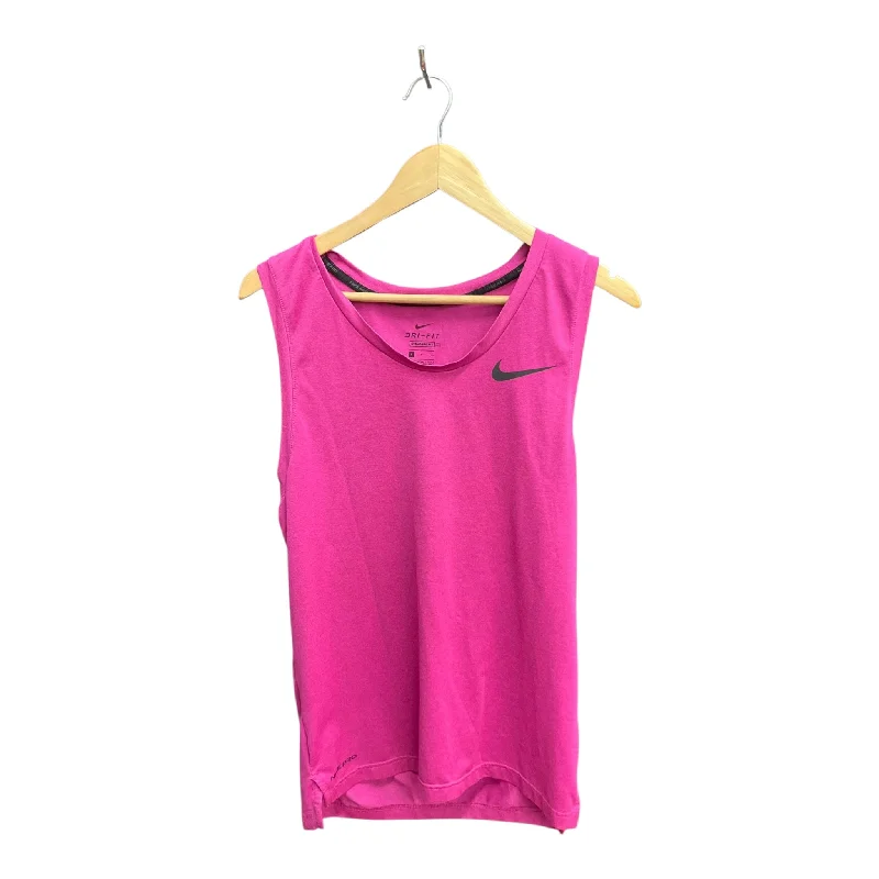 Athletic Tank Top By Nike Apparel In Pink, Size: S Vacation