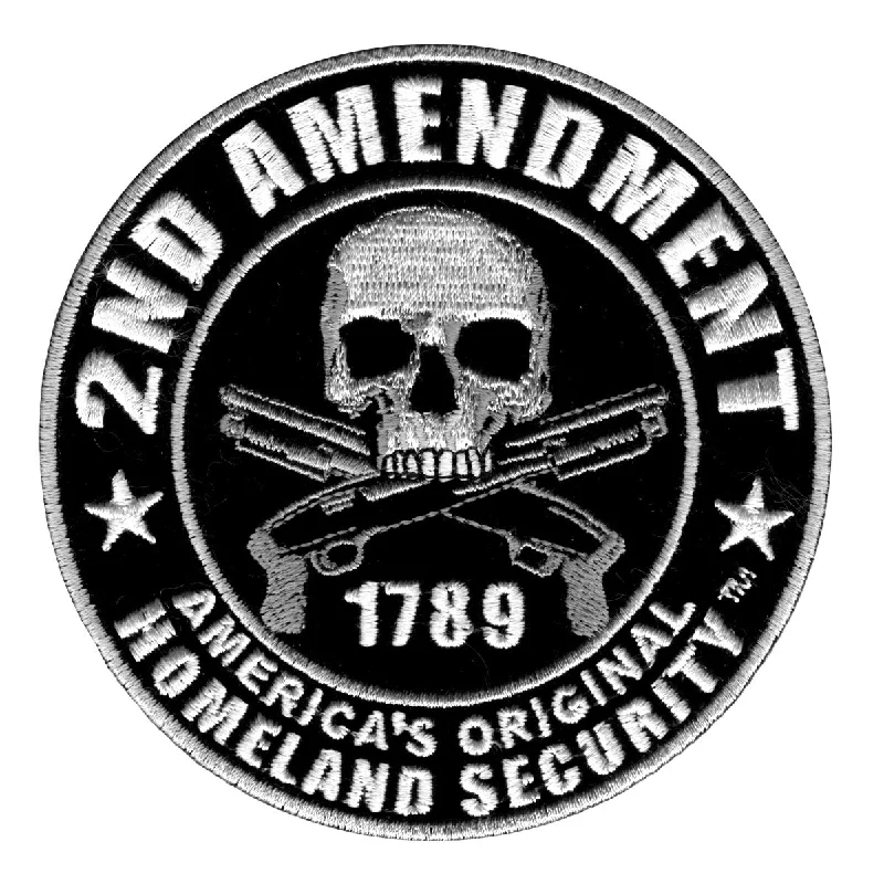 2nd Amendment Back Patch Dynamic Men's Moto