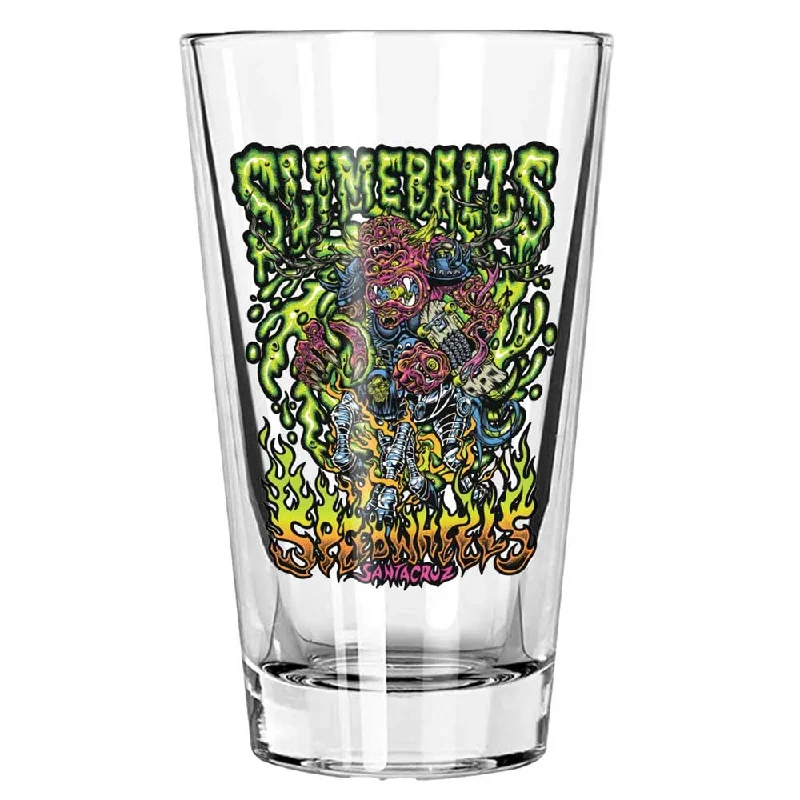 Slime Balls Dirty Donny 16oz Pint Glass Refined Men's Classic 