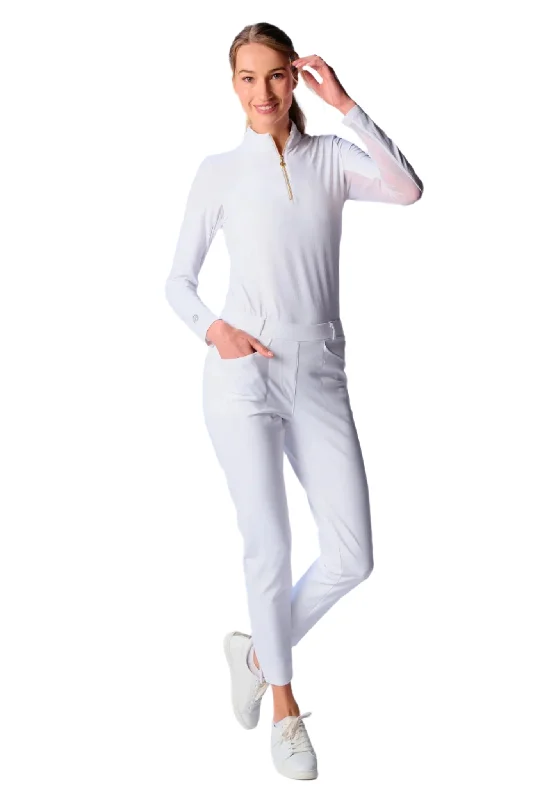 G Lifestyle Active Pant - White Casual Men's Japanese 