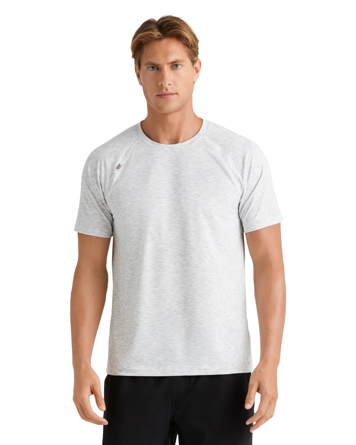 Rhone Men's Reign T-Shirt - Gray Space Dye Practical Men's Multi