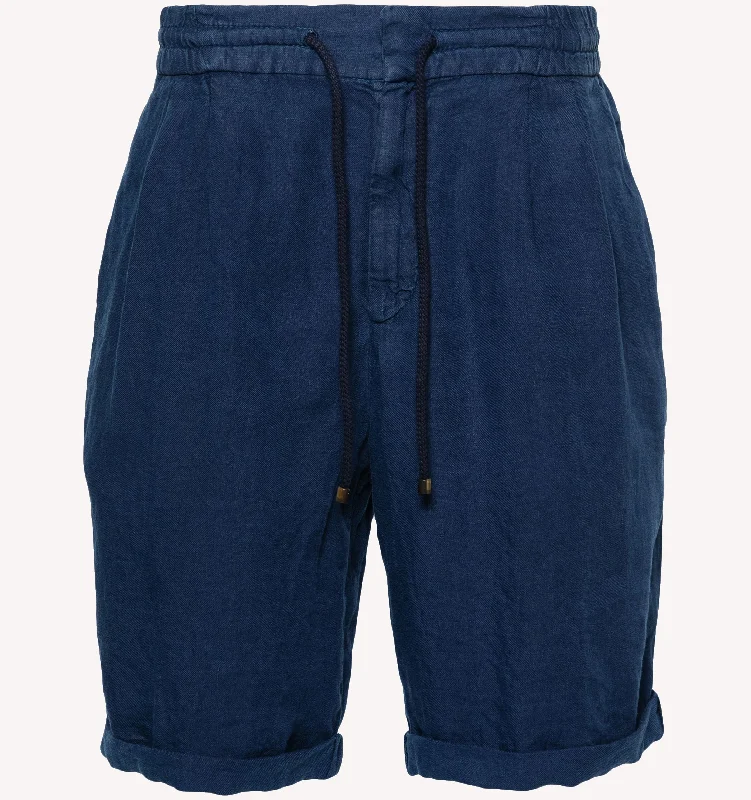 Brunello Cucinelli Shorts in Prussian Blue Gym