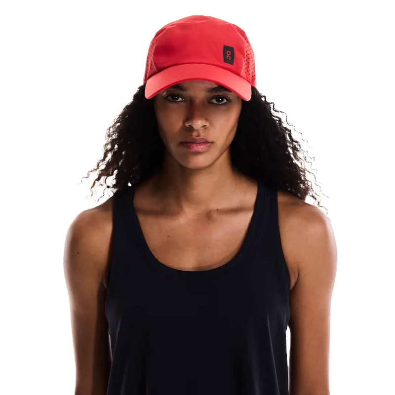 On Unisex Lightweight Cap - Red Hip Men's Retro