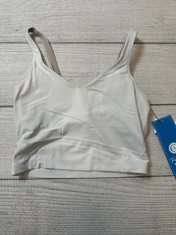 Athletic Tank Top By Lululemon In White, Size: 4 Relaxed Men's Australian 