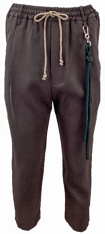 Song For The Mute Lounge Pants in Brown Minimalist Men's Casual 