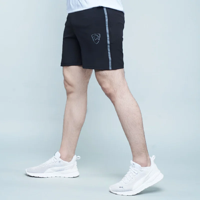 Tf-Black Training Shorts With Reflectors Earthy Men's Hemp