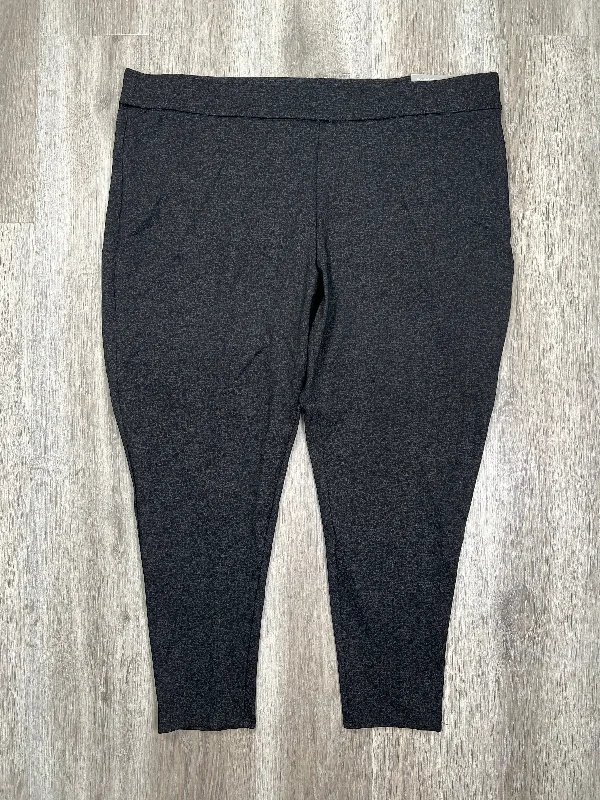 Black Pants Leggings Cj Banks, Size 3x Bohemian Men's Free