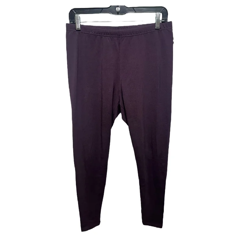 Pants Leggings By J. Jill In Purple, Size: M Luxurious Men's High