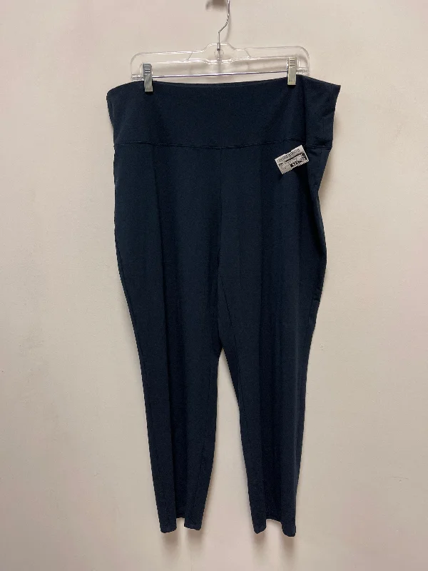 Pants Leggings By J. Jill In Navy, Size: 2x Minimalist Men's Casual 