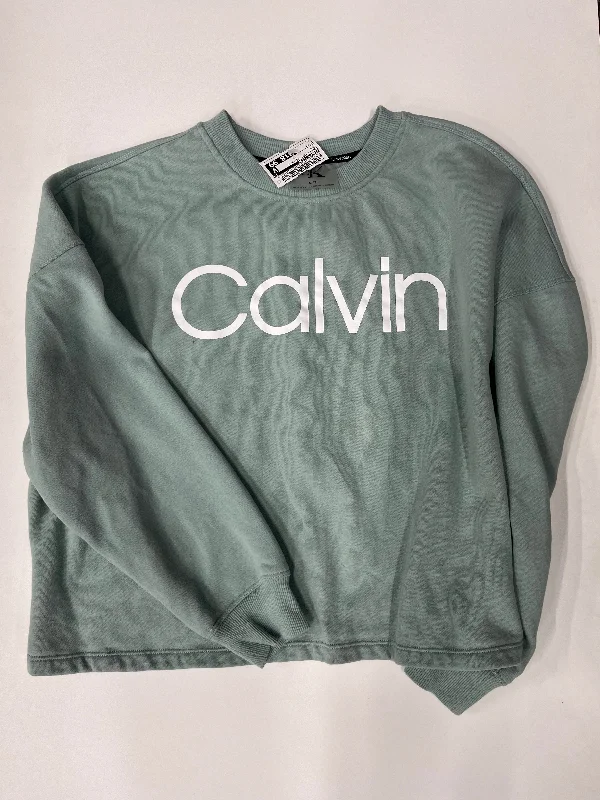 Sweatshirt Crewneck By Calvin Klein  Size: S Tough Men's Military