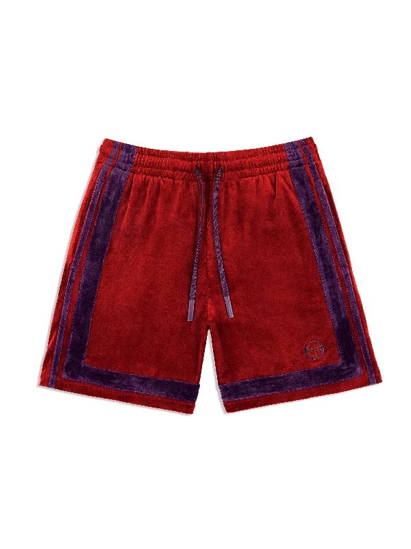 Noci Velour Short- Sun Dried Tomato Stylish Men's Tropical 