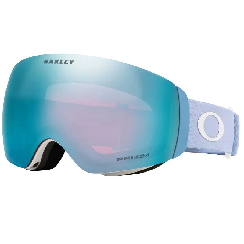 Oakley Flight Deck™ M Snow Goggles - 2025 Matte Navy with Prizm Snow Sapphire Iridium Lenses Polished Men's Silk