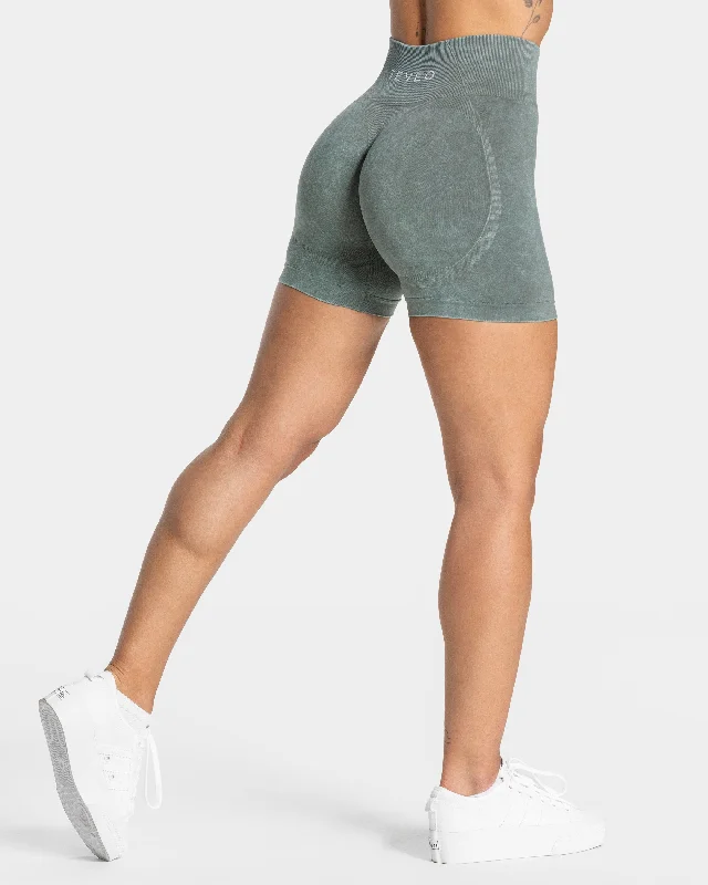 Acid Covert Scrunch Short "Basil" Street