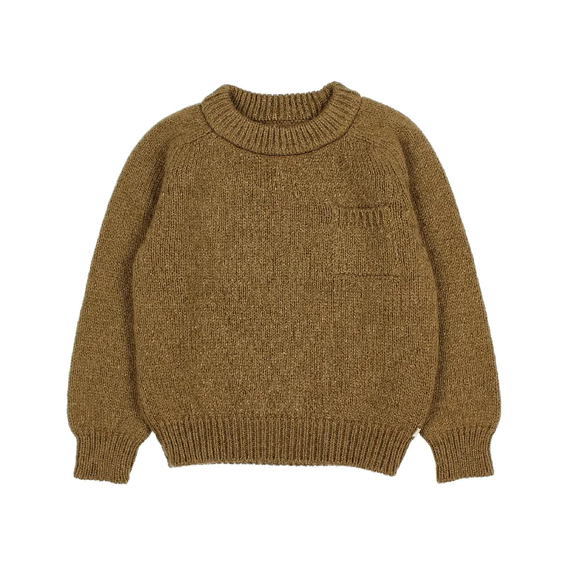 Buho Pocket Jumper Kaki Cclassic Men's Tweed