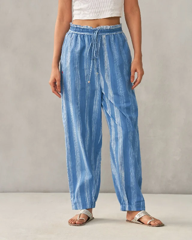 Maroc Pants - Blue Youthful Men's Pop