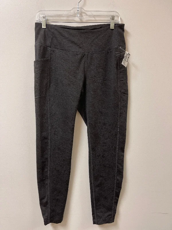 Pants Leggings By Mondetta In Grey, Size: L Laid