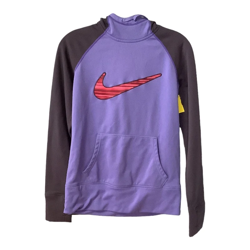 Athletic Sweatshirt Hoodie By Nike Apparel  Size: S Traditional Men's Wool