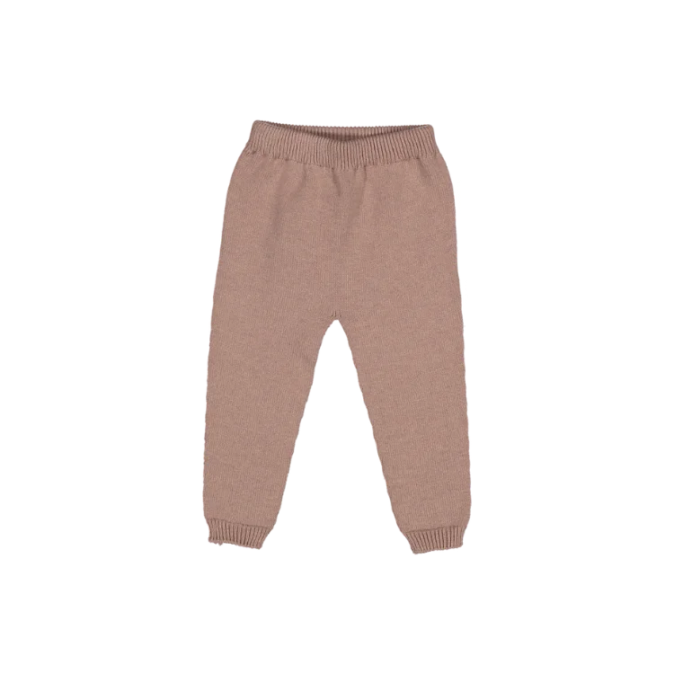 KNIT LEGGINGS.BEBE ORGANIC-Pink Relaxed Men's Australian 