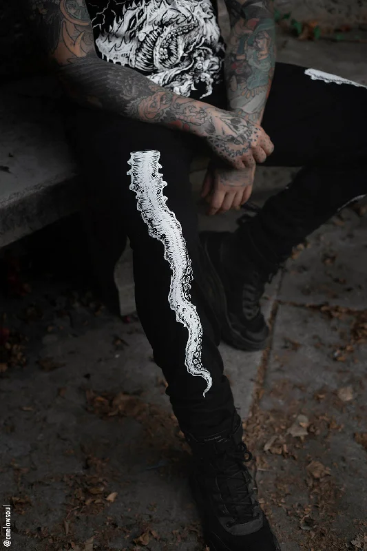 Tentacle Joggers Artistic Men's Avant