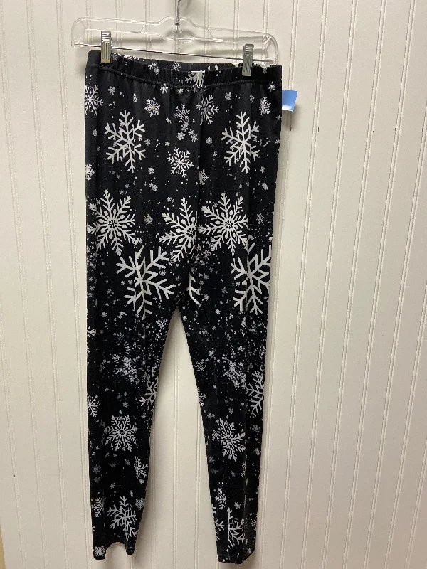 Pants Leggings By Clothes Mentor In Black & White, Size: Xl Minimalist Men's Casual 