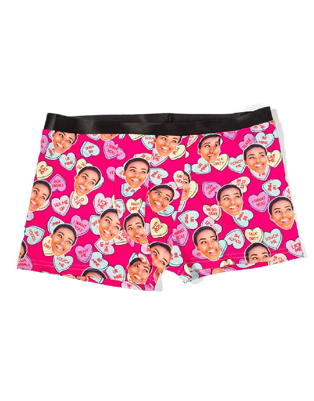 Naughty Love Hearts Boxers Artistic Men's Hand