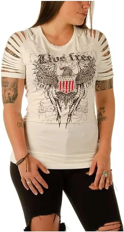 Ladies Free Bird Shirt Modern Men's Geometric