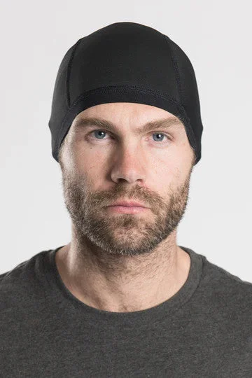 Skull Cap W/Tail Winter Weight Masculine Men's Thick