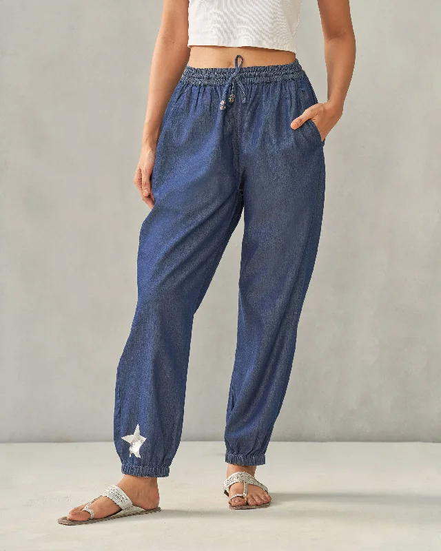 Jogger Pants - Denim Gym