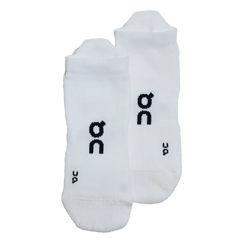 On Unisex Core Run Low 2 Pack Socks - White Bold Men's Animal