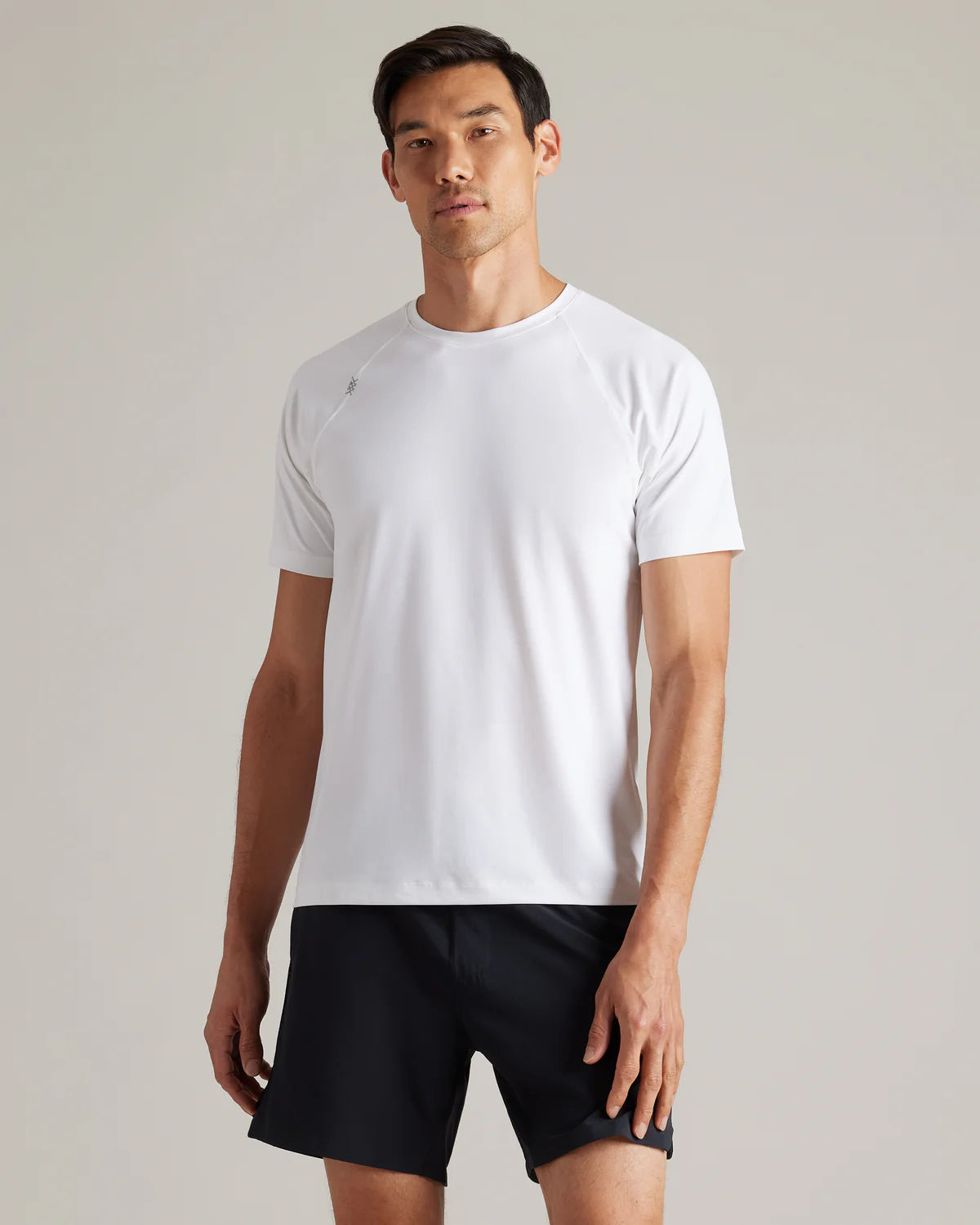 Rhone Men's Reign T-Shirt - White Sleek Men's Contemporary 