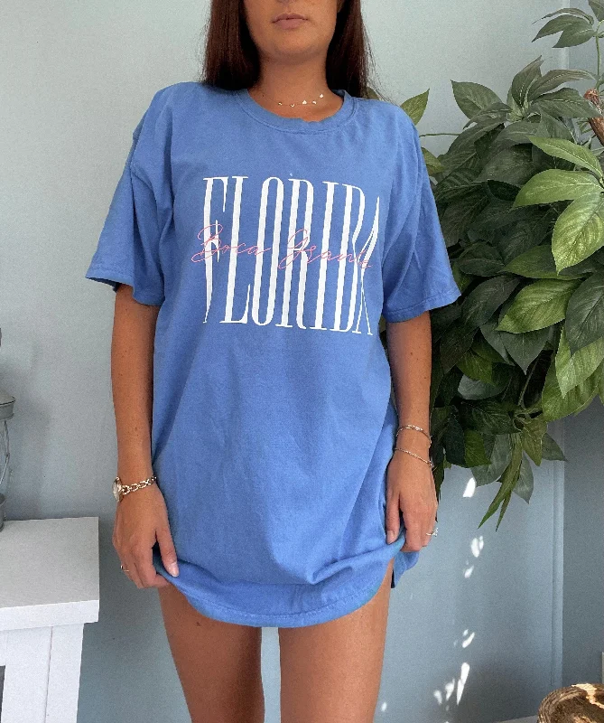 Boca Grande FL Tee - Comfort Colors Organic