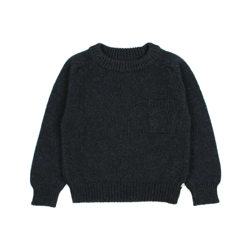 Buho Pocket Jumper Deep Forest Monochromatic Office Style